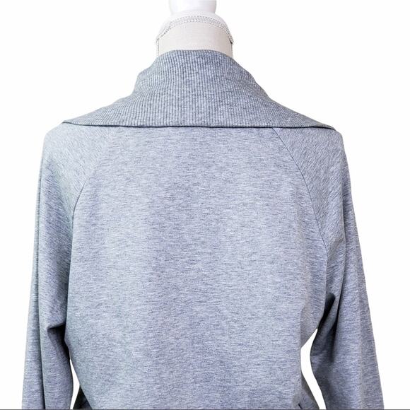 Cosabella Women's Marathon Co Pima Cotton Jacket Heather Gray Size Medium NEW - Picture 6 of 12